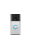 Ring Battery Doorbell, Home or business security with Head-to-Toe video, Live View with Two-Way Talk, and Motion Detection & Alerts, Satin Nickel