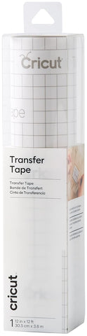 Cricut Transfer Tape, Easy Transfer Adhesive Sheet for Vinyl Projects - Compatible with Most Vinyl Types - Clear
