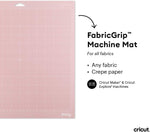 Cricut FabricGrip Adhesive Cutting Mat 12" x 12", High Density Fabric Craft Cutting Mat (Pack of 3)