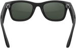 Ray-Ban | Meta Smart Glasses, Wayfarer - Matte Black / Clear to Graphite Green Transitions