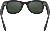 Ray-Ban | Meta Smart Glasses, Wayfarer - Matte Black / Clear to Graphite Green Transitions