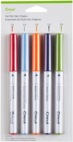 Cricut Gel Set Pens, Origins - Pack of 5