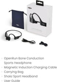 Shokz OpenRun SE Wireless Bluetooth Bone Conduction Sport Headphones Grey