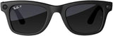 Ray-Ban | Meta Smart Glasses, Wayfarer - Matte Black/ Polarized Gradient Graphite