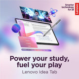 Lenovo Idea Tab 11" Tablet, 2.5K Display, 4GB RAM, 128GB Storage, 5G + WiFi, Android, with Pen, Luna Grey [ZAFM0650AE]