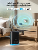 GoveeLife Human Presence Sensor, 2.4 GHz Wi-Fi Required, Smart mmWave Radar & PIR Wired Motion Sensor, Zone Positioning, Multi-Person Detection, Support Alexa & Google Home, for Indoor Home Automation