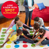Hasbro Gaming Twister Ultimate: Bigger Mat, More Colored Spots, Family, Kids Party Game Age 6+; Compatible With Alexa (Amazon Exclusive)