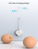 Govee Bluetooth Thermometer&Hygrometer, Mini Accurate Humidity and Temperature Sensor with Data Storage Export for iOS/Android, Temp Humidity Monitor with Alert for House Wine Living Room Baby Room