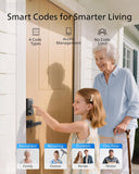 Philips WiFi Keypad Deadbolt with Handle, Built-in WiFi, APP Remote Control
