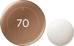 Google Nest Learning Thermostat (4th gen) with Nest Temperature Sensor (2nd gen)