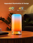 Govee RGBIC Smart Table Lamp 2, Touch Bedside Small Table Lamp Work with Matter, Alexa, 64 Scene Modes, Color Changing Lamp for Bedroom Dimmable Night Light