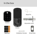 Yale Security Keyless Entry Touchscreen Deadbolt - Unlock Using Your Entry Code - No app or connectivity - Black Suede