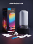 Govee RGBIC Smart Table Lamp 2, Touch Bedside Small Table Lamp Work with Matter, Alexa, 64 Scene Modes, Color Changing Lamp for Bedroom Dimmable Night Light