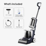 Tineco Carpet Cleaner Machine & Lightweight Carpet Shampooer, iCARPET Portable Upholstery Spot Cleaner with Heated Wash, Power Dry, LED Display, and Odor-Eliminating Cleaning Formula