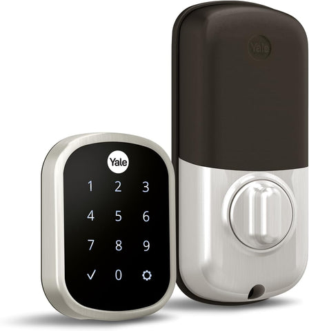 Yale Security Keyless Entry Touchscreen Deadbolt - Unlock Using Your Entry Code - No app or connectivity - Satin Nickel