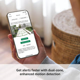 Blink Outdoor 4 XR – two-year battery wireless camera with 4x security coverage, 1000 ft open-air range or 400 ft with typical use — 2 camera system