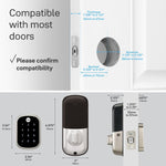 Yale Security Keyless Entry Touchscreen Deadbolt - Unlock Using Your Entry Code - No app or connectivity - Black Suede