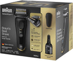 Braun Series 9 Sport + Shaver with Clean and Charge System