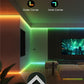Govee RGBIC LED Strip Lights with Covers, Smart Lights Work with Alexa and Google Assistant, LED Diffuser Channel with LED Lights for Bedroom - 32.8ft