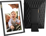 Nixplay - W10P Touch Classic 10.1-inch LCD Smart Digital Photo Frame - Black - Classic Matte