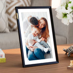 Nixplay - W10P Touch Classic 10.1-inch LCD Smart Digital Photo Frame - Black - Classic Matte