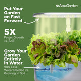 AeroGarden Bounty Basic Indoor Hydroponic Herb Garden, Black