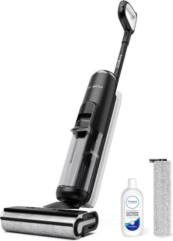 Tineco Floor ONE S6 Cordless Wet Dry Vacuum Floor Cleaner Mop All-in-One for Hard Floors Floor Washer Great for Sticky Messes, Dual-Sided Edge Cleaning, Self-Cleaning