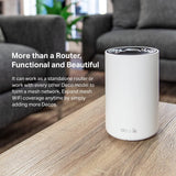 TP-Link Deco AXE5400 Tri-Band WiFi 6E Mesh System(Deco XE75) - Covers up to 5500 Sq.Ft, Replaces WiFi Router and Extender, AI-Driven Mesh, New 6GHz Band, 2-Pack