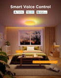 Govee Smart Ceiling Light 4300LM, RGBIC LED Ceiling Light Fixture Works with Matter 2700K-6500K Dimmable for Bedroom, Living Room
