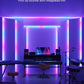 Govee RGBIC LED Strip Lights with Covers, Smart Lights Work with Alexa and Google Assistant, LED Diffuser Channel with LED Lights for Bedroom - 32.8ft