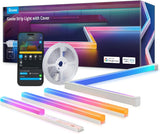 Govee RGBIC LED Strip Lights with Covers,&nbsp; Work with Alexa and Google Assistant, Diffuser Channel for Bedroom - 9.8ft