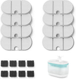 PETLIBRO 8 Packs Replacement Filters for Capsule Cat Water Fountain PLWF002