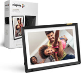 Nixplay WiFi 10.1" Touch Screen Digital Picture Frame I Perfect Digital Picture Frame for Gifting I Securely Share Photos/Videos via Email or App