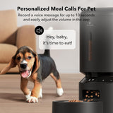 PETLIBRO Automatic Cat Feeder, 5G WiFi Automatic Dog Feeder 5L Timed Cat Feeders with Low Food Sensor, Up to 10 Meals Per Day, Granary Pet Feeder for Cats/Dogs