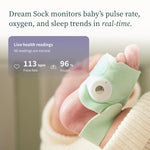 Owlet® Dream Duo Smart Baby Monitor: FDA-Cleared Dream Sock® Plus Owlet Cam 2- Tracks &amp; Notifies for Pulse Rate &amp; Oxygen While Viewing Baby in 1080p HD WiFi Video - Gen 2 Mint