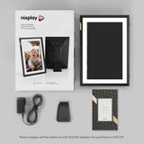 Nixplay WiFi 10.1" Touch Screen Digital Picture Frame I Perfect Digital Picture Frame for Gifting I Securely Share Photos/Videos via Email or App