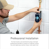 Moen 900-001 Flo Smart Water Monitor and Automatic Shutoff Sensor, Wi-Fi Water Leak Detector for 3/4-Inch Diameter Pipe