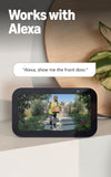 Ring Battery Doorbell, Home or business security with Head-to-Toe video, Live View with Two-Way Talk, and Motion Detection & Alerts, Satin Nickel