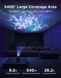 Govee Star Projector Lights, 7-Zone Colorful Nebula Effect, Work with Matter, 540ft² Coverage, LED Ceiling Lights for Bedroom