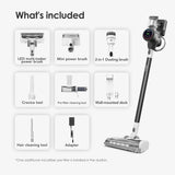 Tineco Pure ONE S11 Cordless Vacuum Cleaner, Smart Stick Cordless Handheld Vacuum Deep Clean Hair, Hard Floor, Carpet - Grey