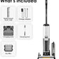 Tineco Floor ONE S7 Steam Cordless Wet Dry Vacuum Steam Mop All-in-One, Floor Washer for Sticky Mess Clean Up on Hard Floors with Digital Display, Self-Cleaning, Edge Cleaning, Safe for Kids & Pets