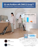 Tineco Floor ONE S6 Cordless Wet Dry Vacuum Floor Cleaner Mop All-in-One for Hard Floors Floor Washer Great for Sticky Messes, Dual-Sided Edge Cleaning, Self-Cleaning