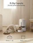 PETLIBRO Automatic Cat Feeder, Automatic Dog Feeder with Freshness Preservation, Timed Cat Feeders Pet Feeder for Cats/Dogs