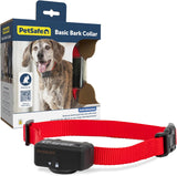 PetSafe Basic Bark Control Collar for Dogs 8 lb. and Up, Anti-Bark Training Device, Waterproof, Static Correction, Canine - Automatic Dog Training Collar to Decrease Barking, PBC-102