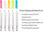 Cricut Opaque Gel Pens - Pack of 5