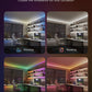 Govee COB LED Strip Light Pro, LED Lights for Bedroom Compatible with Alexa, Google Assistant and Matter, RGBICW Light with Warm White, Smart Strip Light, Color Changing