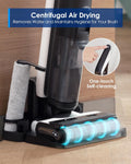 Tineco Floor ONE S6 Cordless Wet Dry Vacuum Floor Cleaner Mop All-in-One for Hard Floors Floor Washer Great for Sticky Messes, Dual-Sided Edge Cleaning, Self-Cleaning
