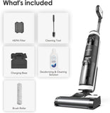 Tineco Floor ONE S3 Cordless Hardwood Floors Cleaner Lightweight Wet Dry Vacuum Cleaners for Multi-Surface Cleaning with Smart Control System