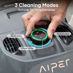 AIPER Seagull Pro Cordless Robotic Pool Cleaner, Quad-Motor Powerful Pool Vacuum for In-Ground Pools, Smart Navigation Pool Vacuum Cleaner Lasts up to 150 Mins, Floor, Wall and Water Line Cleaning