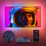 Lytmi Fantasy TV LED Backlight Kit, Neo 2 Sync Box and RGB LED Light Strip for 85~90” TV Screen